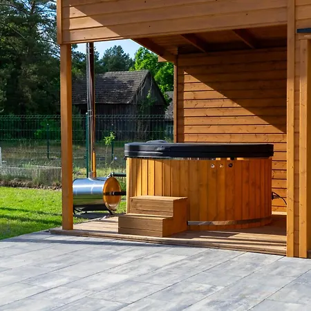 Z Sauna I Jacuzzi Lesny Azyl - *